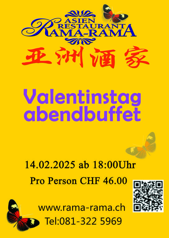 2025 Valentinstag Buffet'